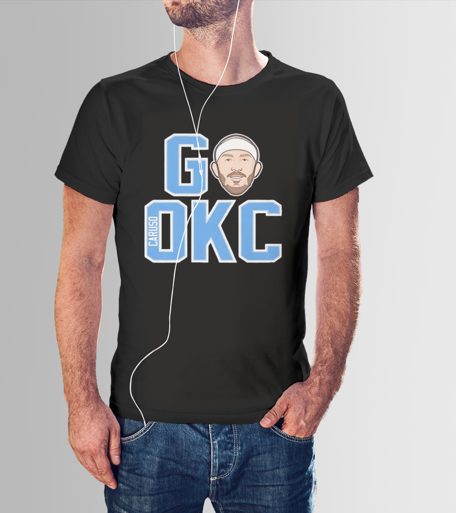 Go OKC Alex Caruso Oklahoma City Thunder T-Shirt