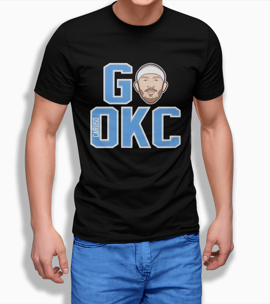 Go OKC Alex Caruso Oklahoma City Thunder T-Shirt