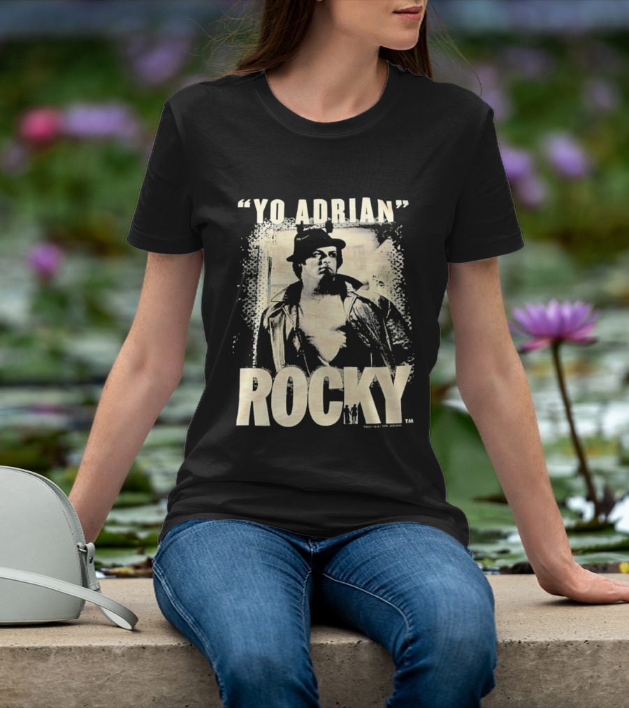 Yo Adrian Rocky Balboa Retro Movie T-Shirt