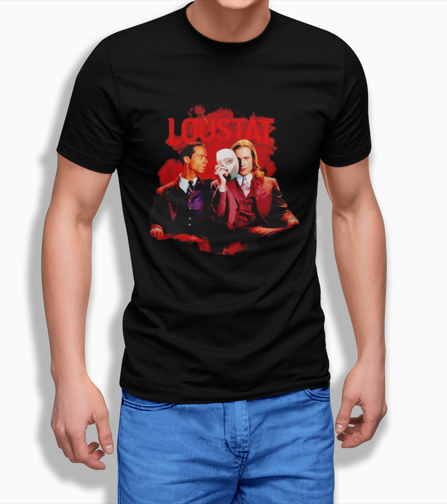 Anne Rice Interview With The Vampire Loustat Masked Characters T-Shirt