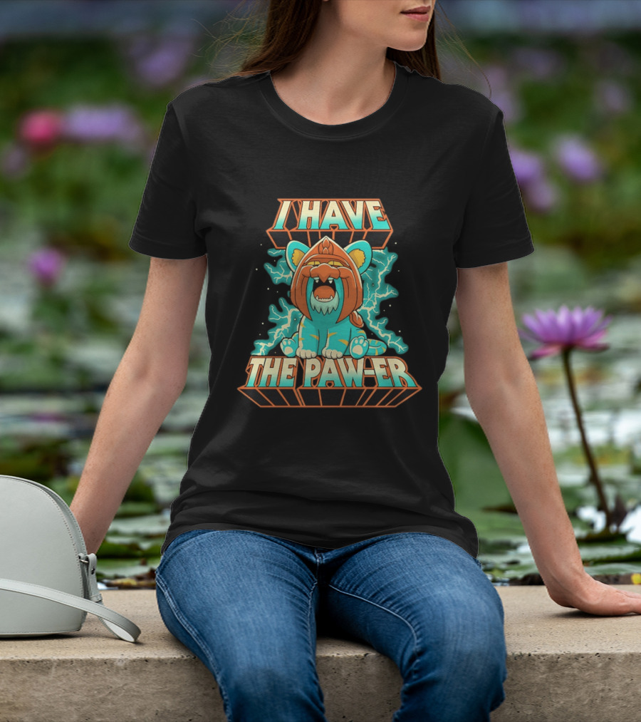 I Have The Paw Er Battle Cat Electrifying Roar T-Shirt