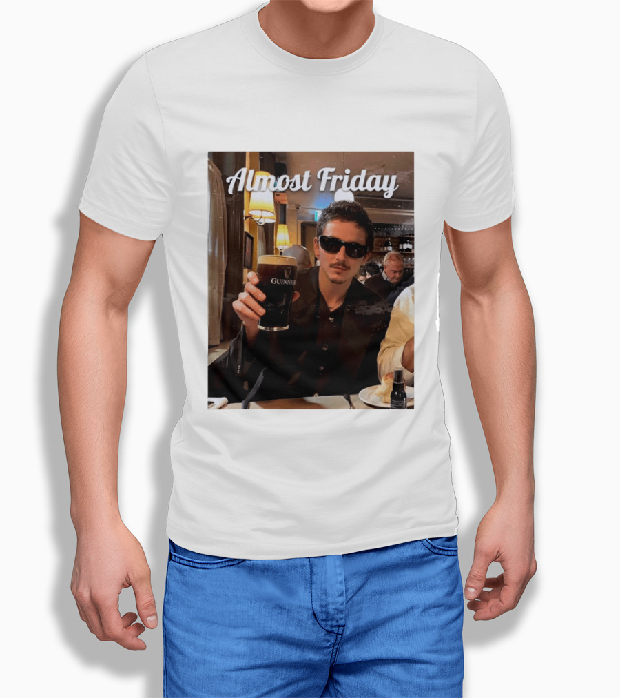 Almost Friday Timothee With Guinness Pint T-Shirt