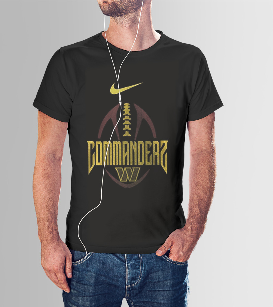 Nike Washington Commanders Football Racing T-Shirt