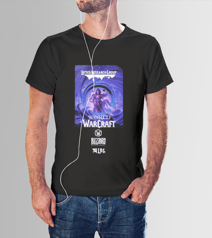 Lifted Research Group World Of Warcraft Xal'Atath The Void Mage T-Shirt