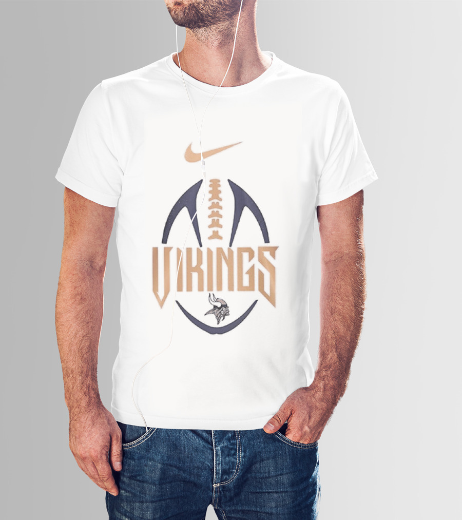 Minnesota Vikings Football Nike Collaboration T-Shirt