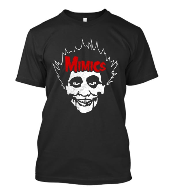 Mimics Fergus Joker Face Wild Hair T-Shirt