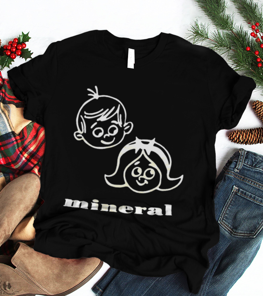 Mineral Midwest Emo Band Kids Face T-Shirt