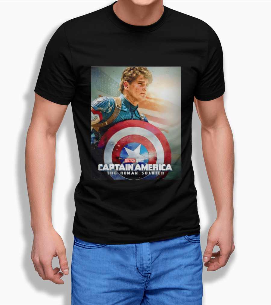 SECTION STUDIOS Captain America The Roman Soldier T-Shirt