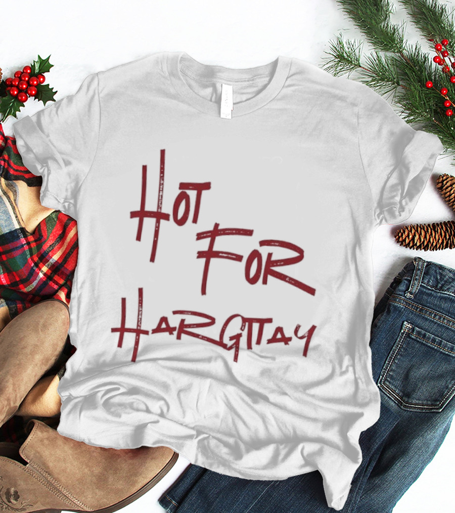 Hot For Hargitay Bold Red T-Shirt