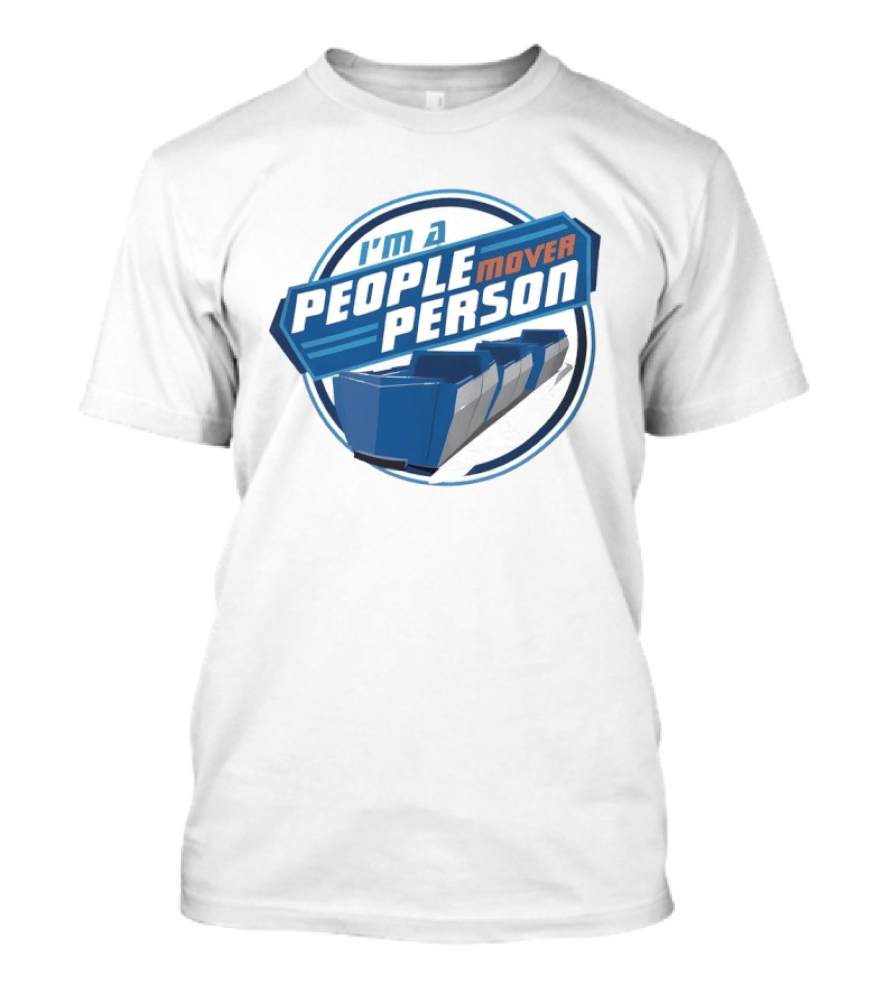 I'm A People Mover Person Retro Style Transport T-Shirt