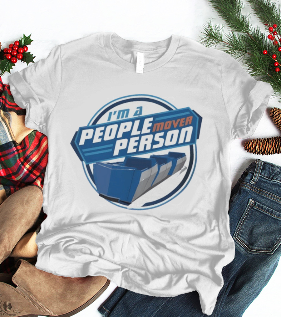 I'm A People Mover Person Retro Style Transport T-Shirt