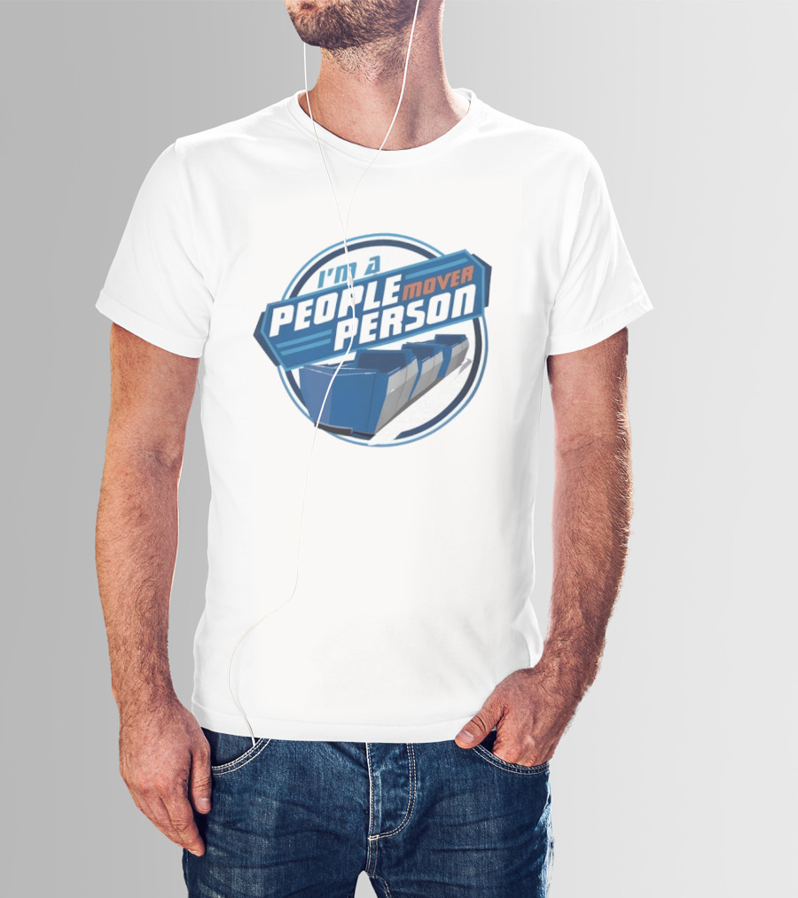I'm A People Mover Person Retro Style Transport T-Shirt
