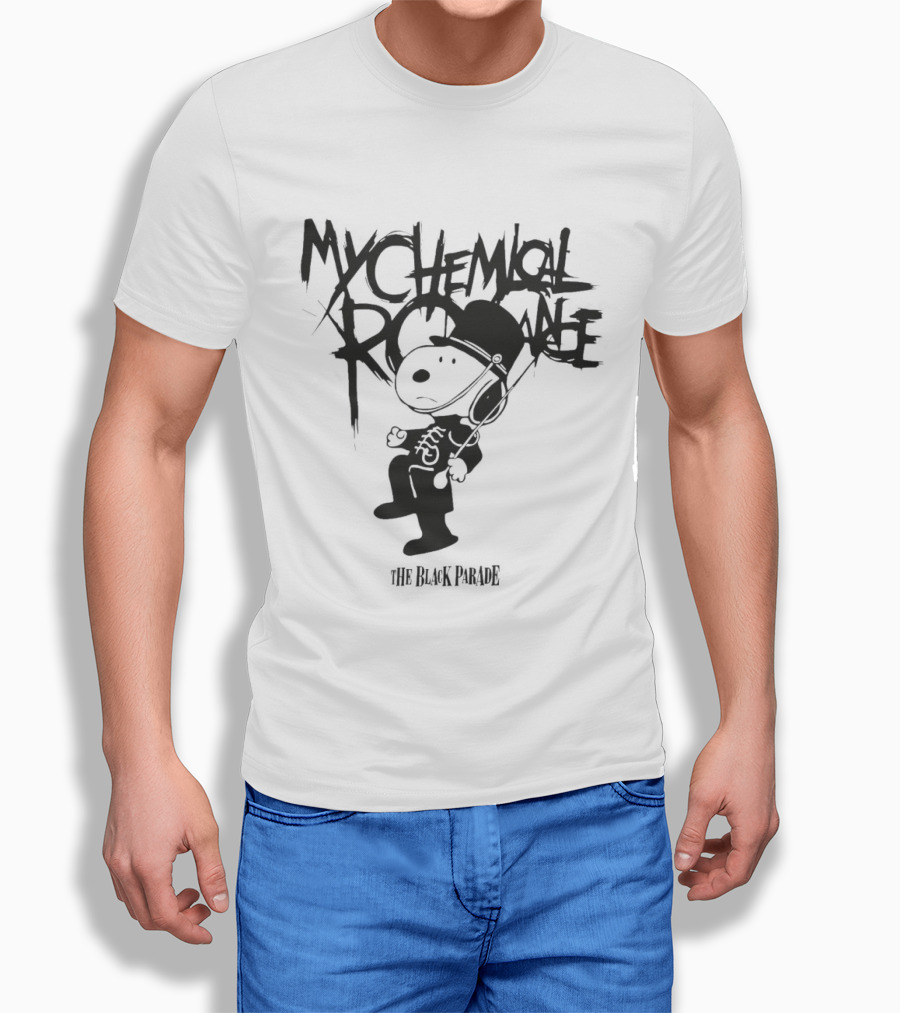 My Chemical Romance Snoopy The Black Parade Fan T-Shirt