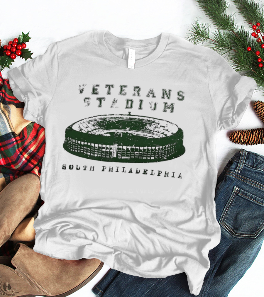 Veterans Stadium South Philadelphia Stadium Oval Arena T-Shirt