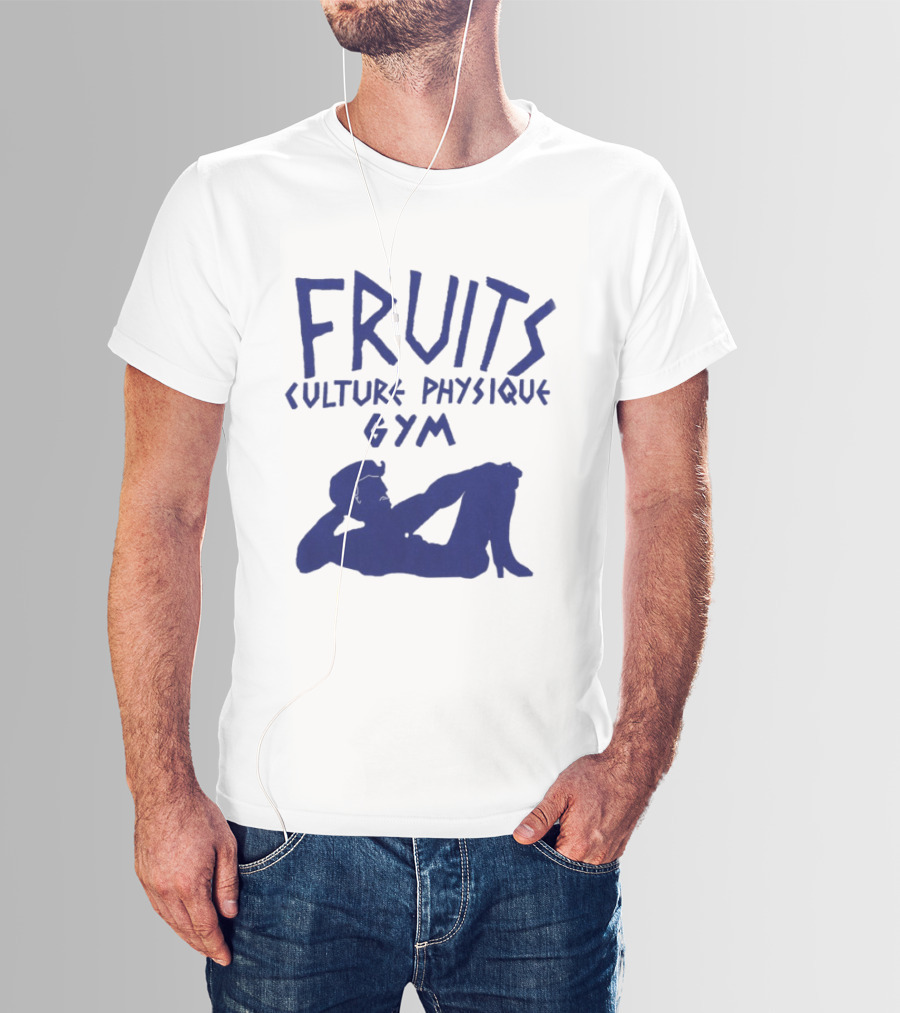 FRUITS Culture Physique Gym Silhouette Fitness T-Shirt