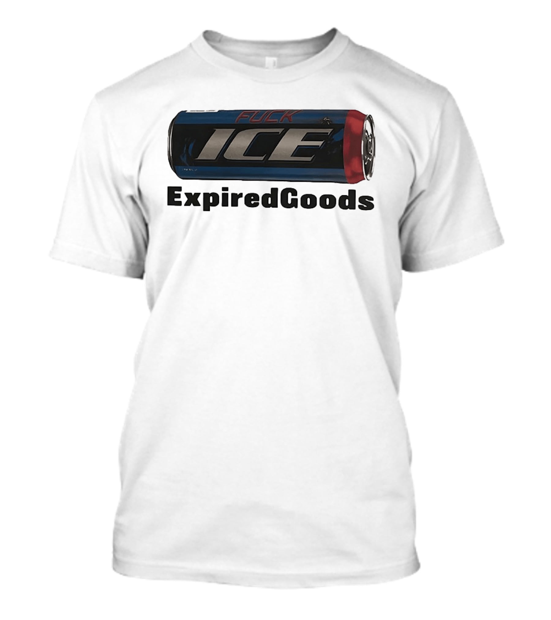 Expired Goods Fuck Ice Can Design Iconic Pop Culture T-Shirt