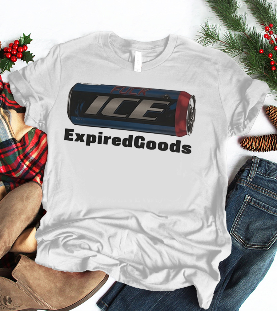 Expired Goods Fuck Ice Can Design Iconic Pop Culture T-Shirt