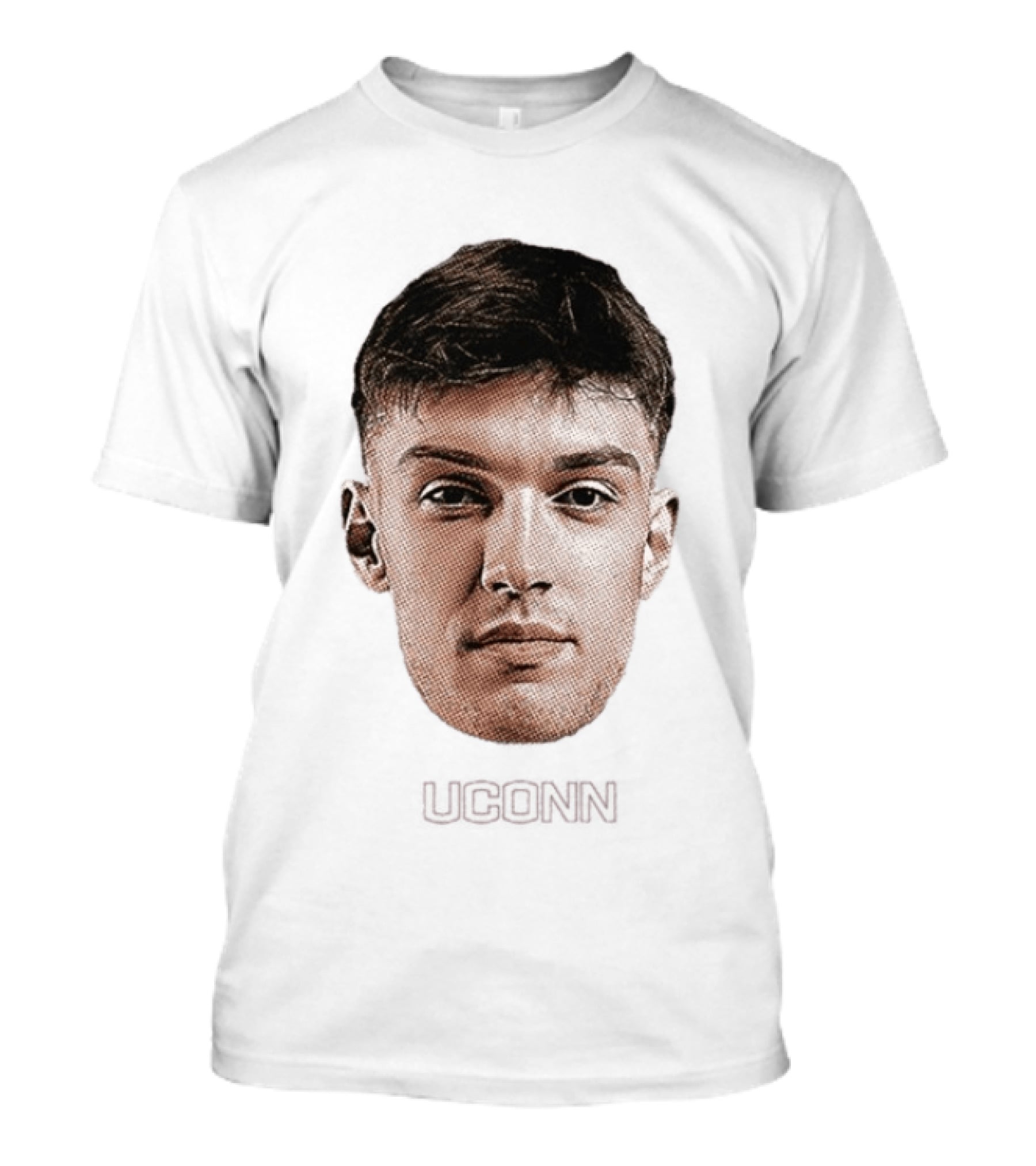 Rrezon Elezaj Uconn Huskies Bobblehead T-Shirt