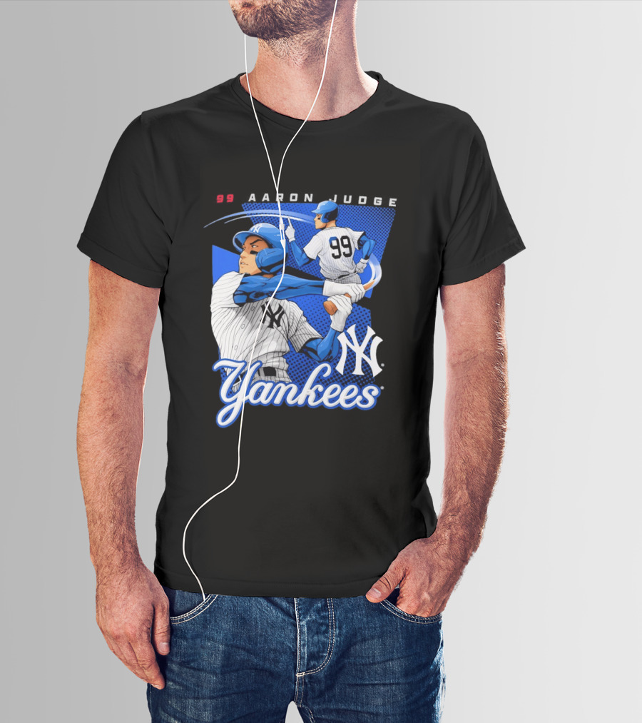 New York Yankees Aaron Judge Anime Yankees 99 T-Shirt