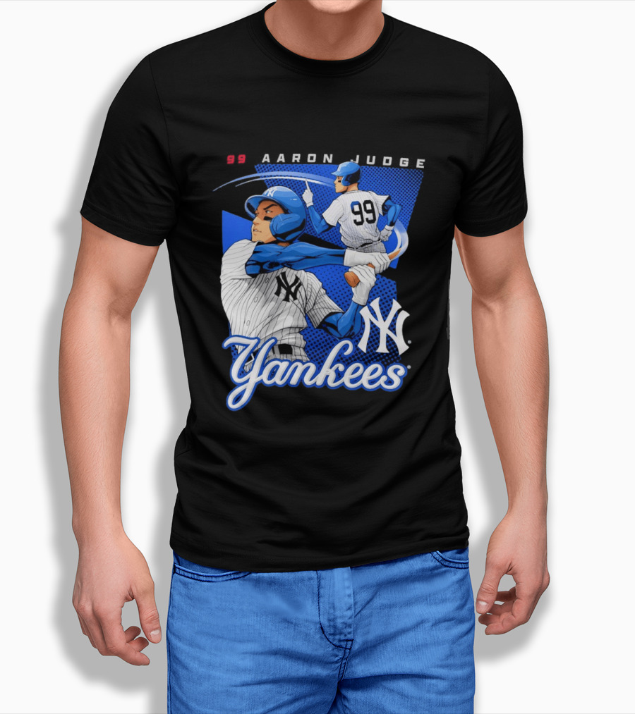 New York Yankees Aaron Judge Anime Yankees 99 T-Shirt