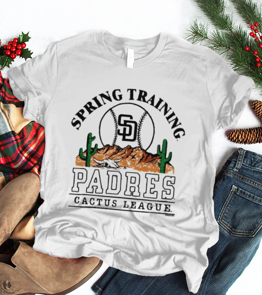 San Diego Padres Spring Training Cactus League Desert T-Shirt