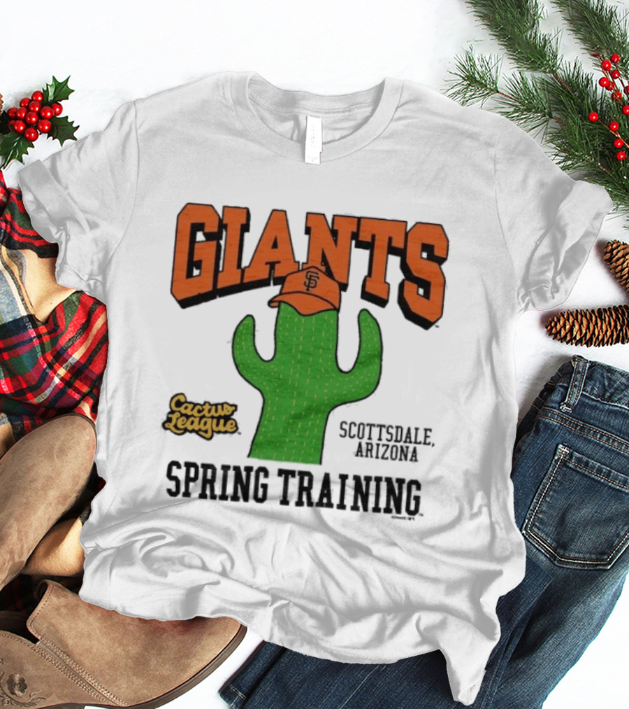 San Francisco Giants Cactus League Spring Training Scottsdale Arizona T-Shirt