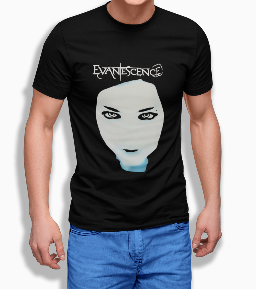 Evanescence Fallen Album Cover Face T-Shirt