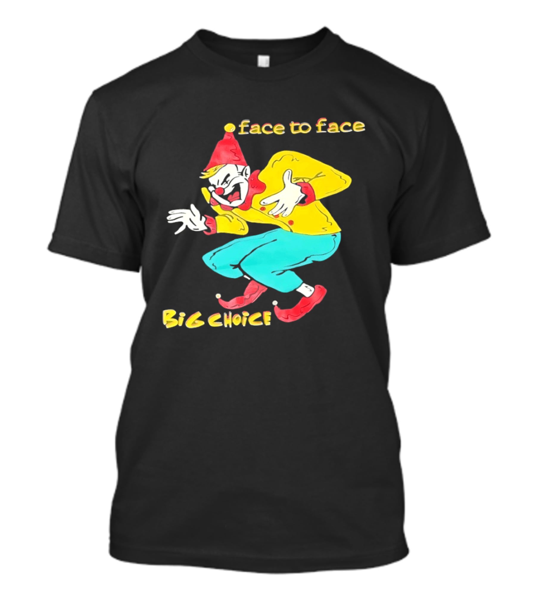 Face To Face Big Choice Punk Band Clown T-Shirt