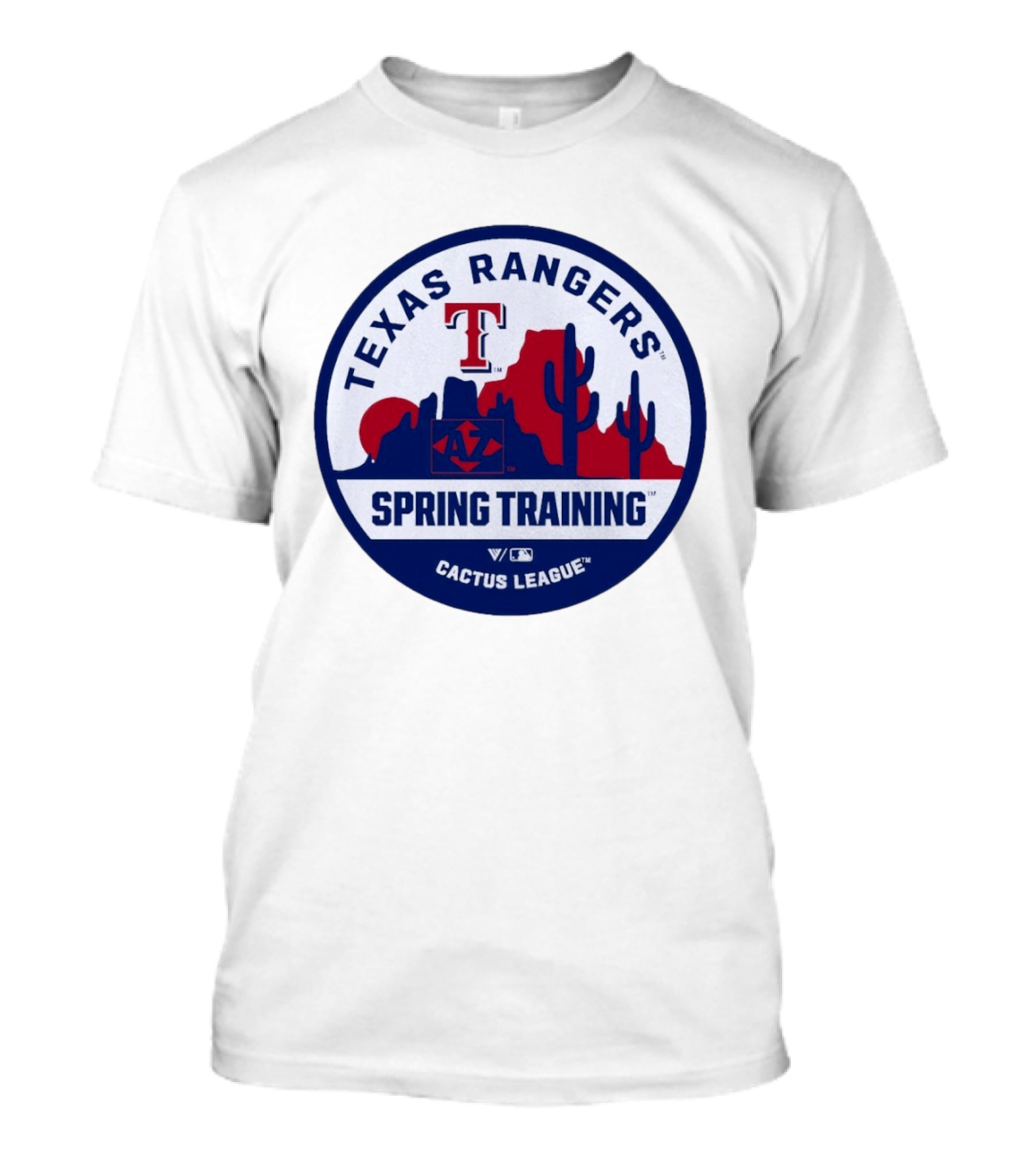 Texas Rangers Spring Training Cactus League Luxe Knit T-Shirt