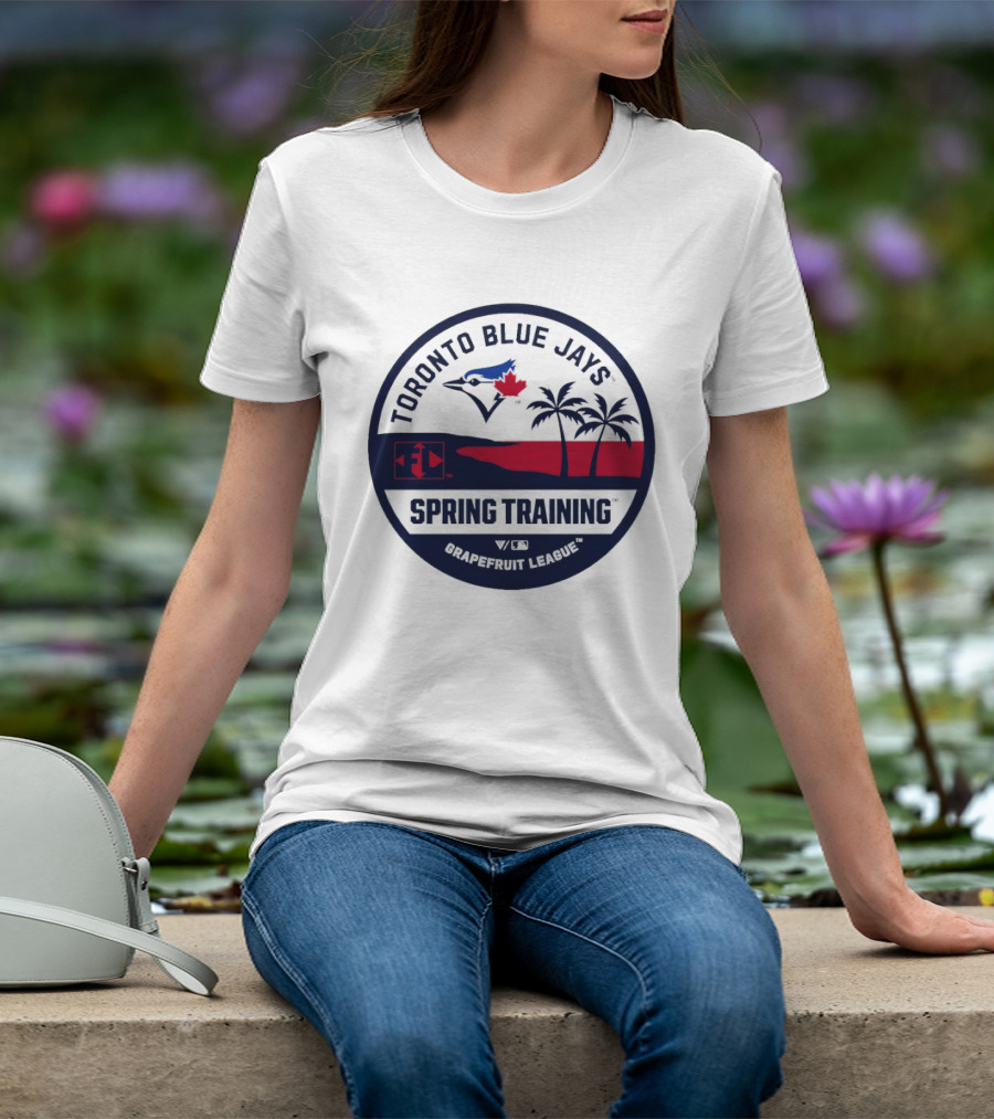 Toronto Blue Jays Spring Training Luxe Knit Palm Trees T-Shirt