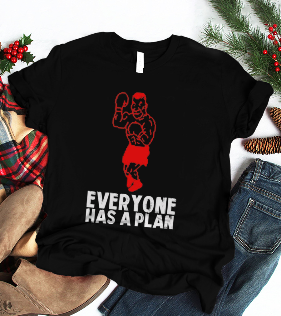 Everyone Has A Plan Punchout Video Game Boxing T-Shirt