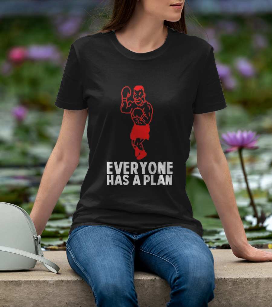 Everyone Has A Plan Punchout Video Game Boxing T-Shirt