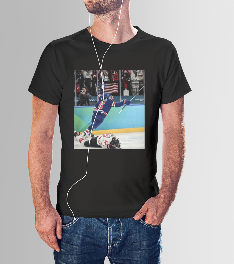 Team USA Women's Hockey Gold Win Milan 2026 Celebration T-Shirt