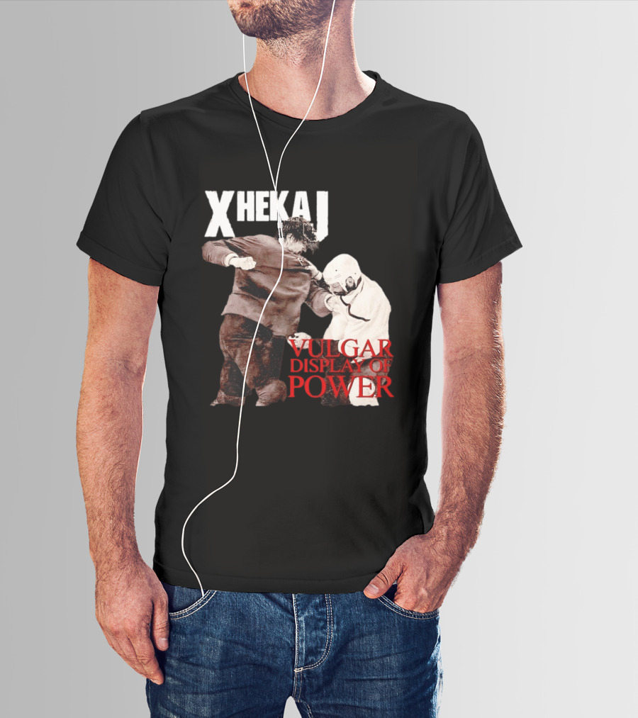 Xhekaj Vulgar Display Of Power Hockey Fight T-Shirt