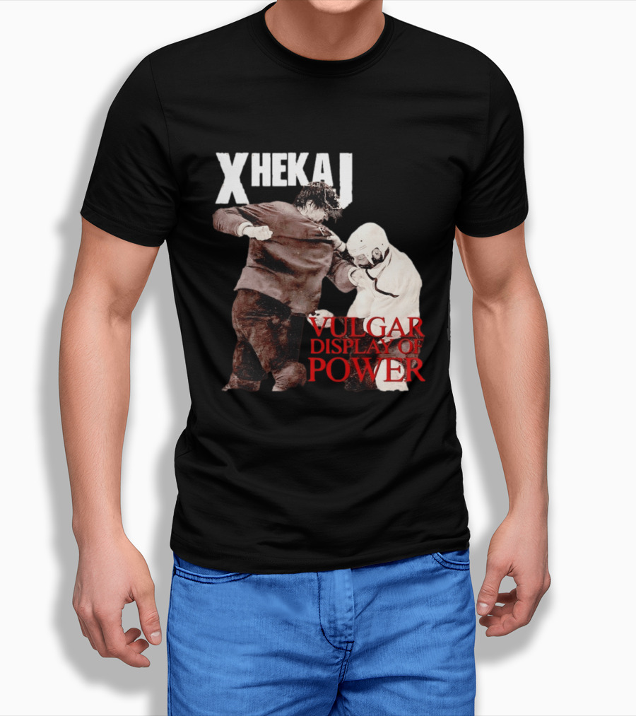 Xhekaj Vulgar Display Of Power Hockey Fight T-Shirt
