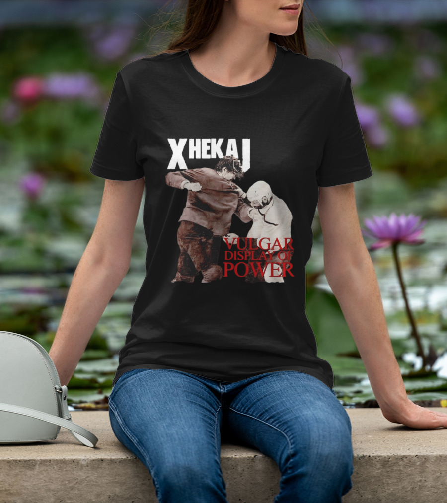 Xhekaj Vulgar Display Of Power Hockey Fight T-Shirt