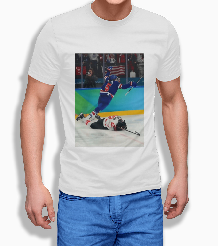Megan Keller USA Olympic Hockey OT Goal Celebration T-Shirt