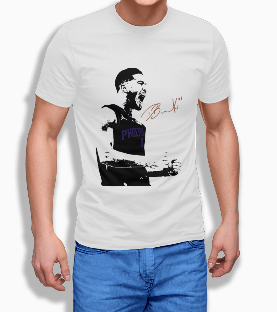 Phoenix Suns Booker Signature Don't Tap T-Shirt
