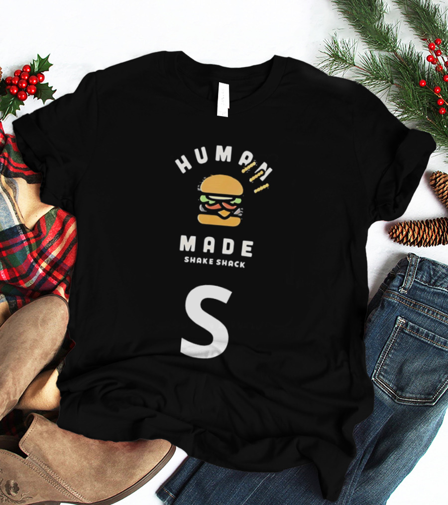 Human Made Shake Shack Hamburger Collaboration S T-Shirt