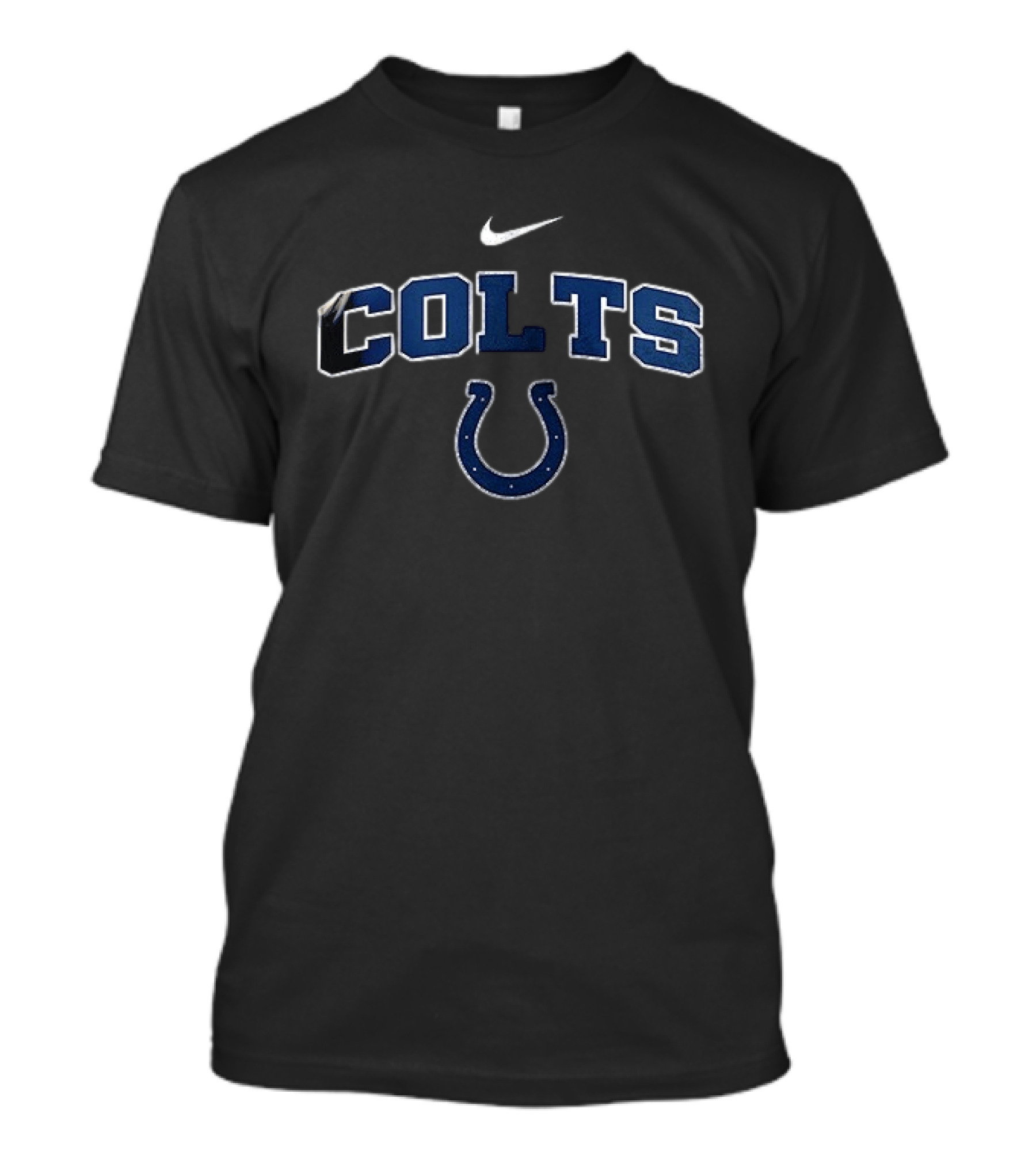Indianapolis Colts Hairstylist NFL Nike Colts Horseshoe T-Shirt