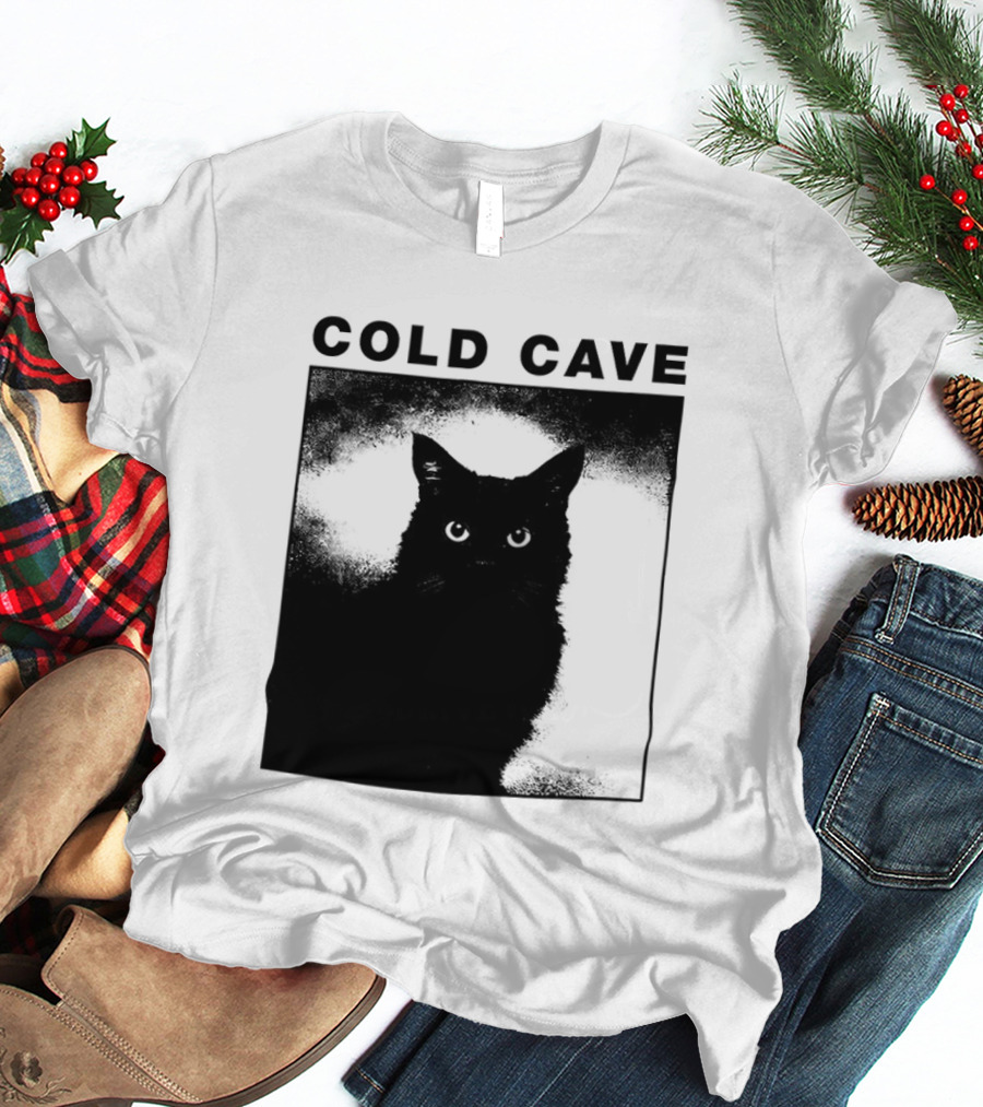 COLD CAVE Cat In Shadow T-Shirt
