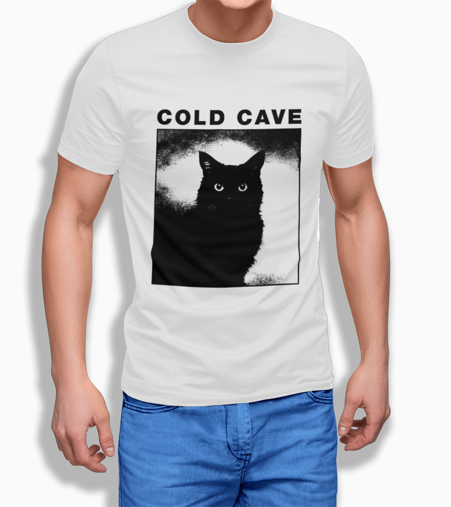 COLD CAVE Cat In Shadow T-Shirt