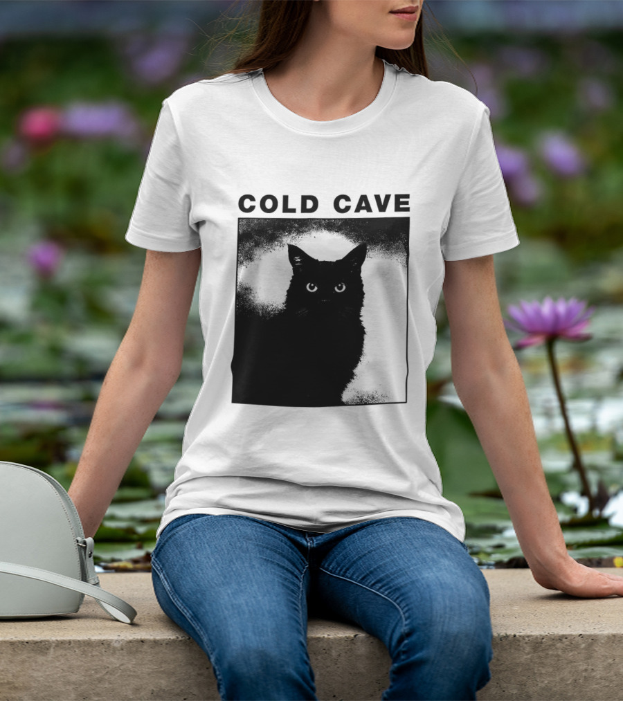 COLD CAVE Cat In Shadow T-Shirt