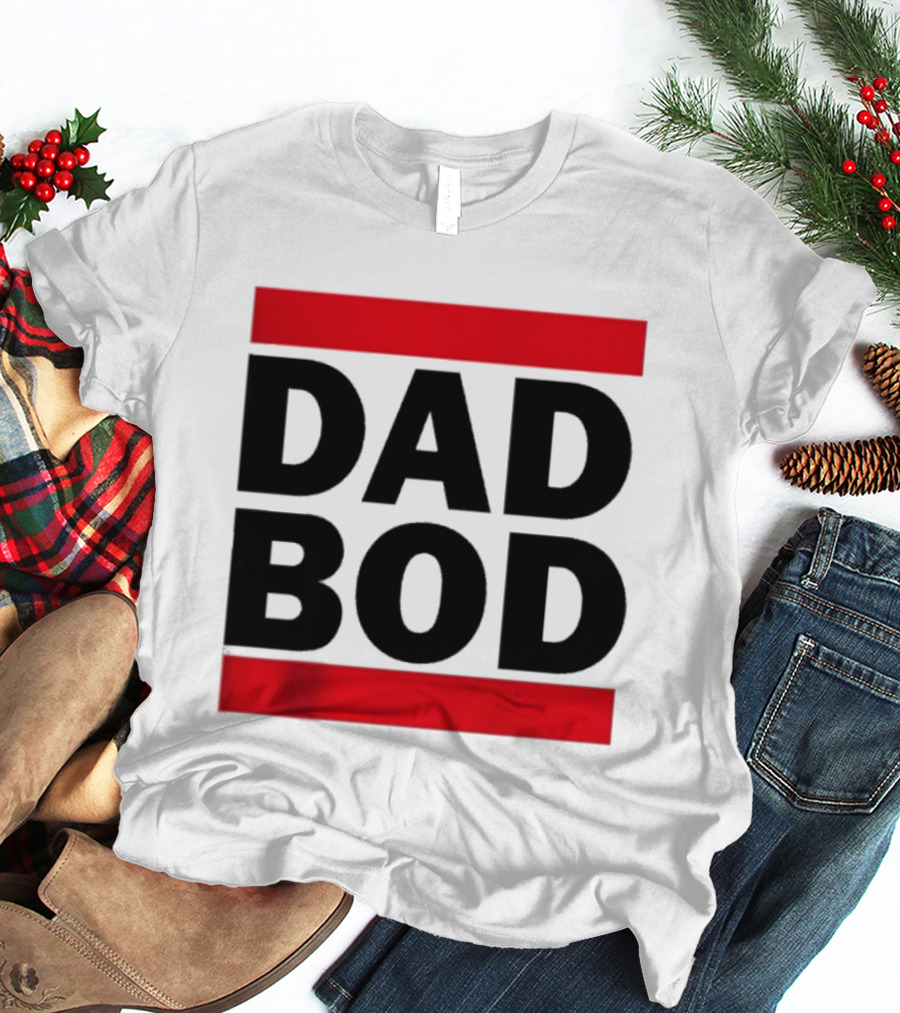 Dad Bod Red Stripes T-Shirt