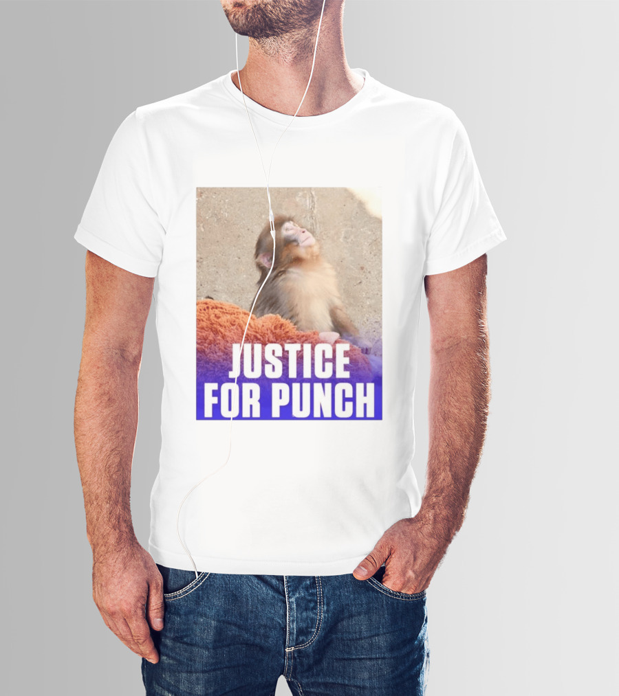 Justice For Punch Monkey T-Shirt