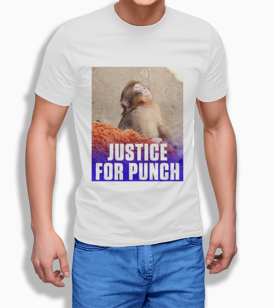 Justice For Punch Monkey T-Shirt