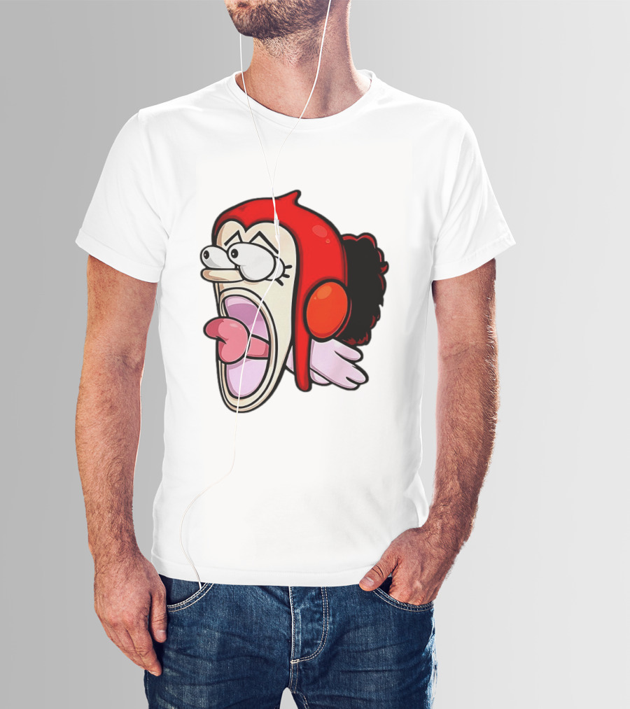 Usopp Sogeking Shout Expression Digital Drawing T-Shirt