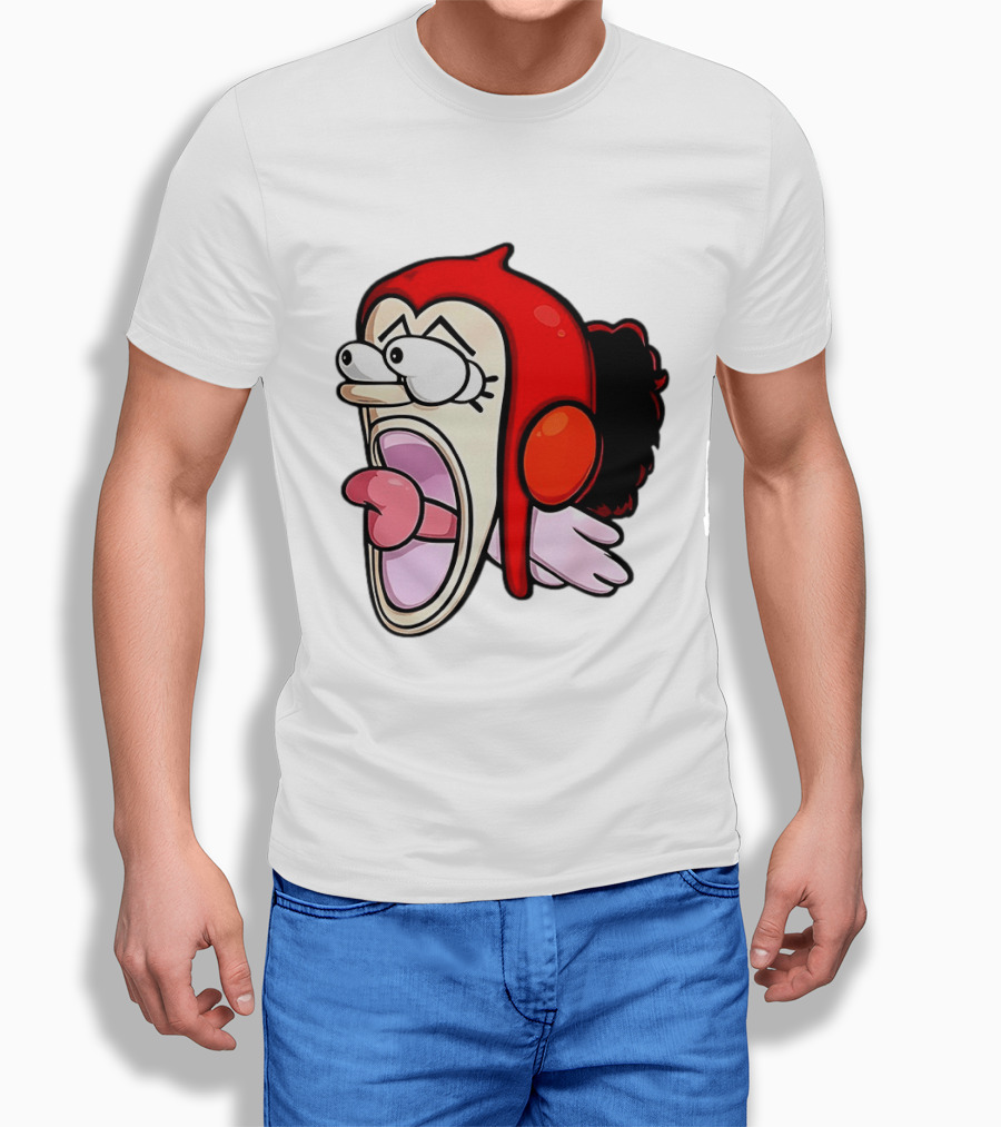 Usopp Sogeking Shout Expression Digital Drawing T-Shirt