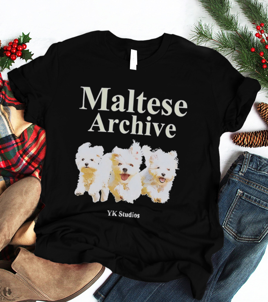 Maltese Archive YK Studios Playful Trio T-Shirt