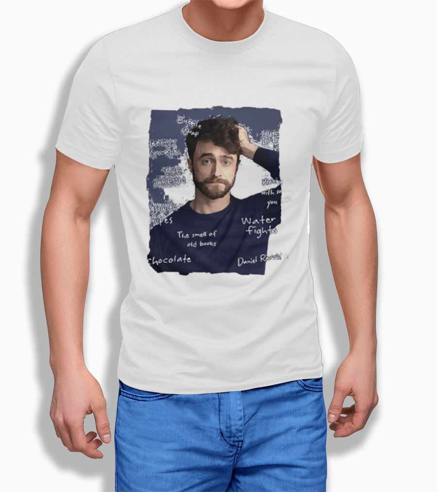 Bubble Wrap Beside Water Fights Ice Cream Chocolate The Smell Of Old Books Daniel T-Shirt